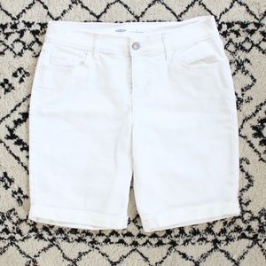 Old Navy White Denim Shorts